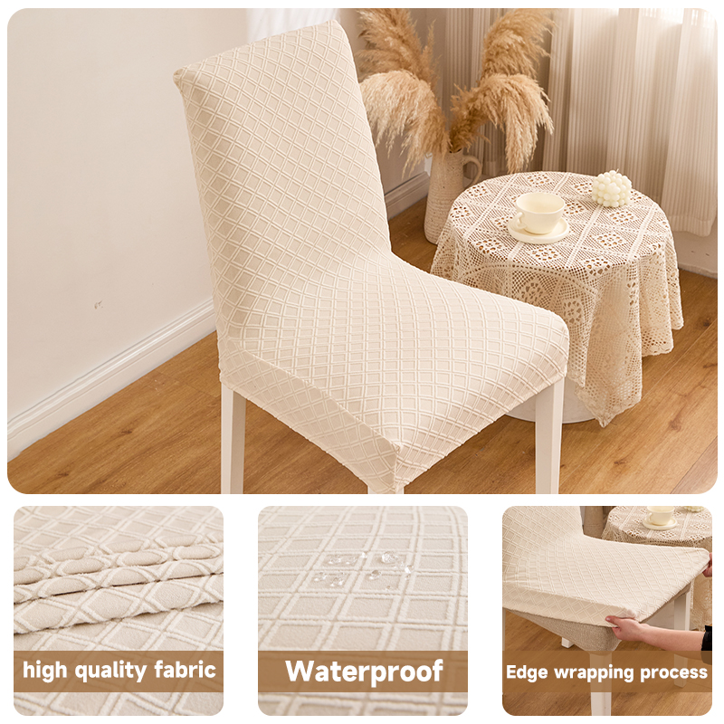 New Home Four Seasons Simple Elastic Waterproof Chair Cover