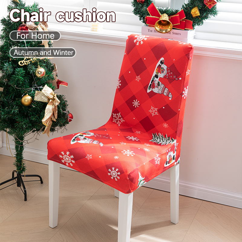 Christmas High Elasticity All Season Universal Dustproof Home Chair Cover
