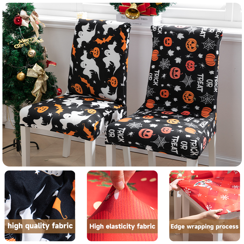 Christmas High Elasticity All Season Universal Dustproof Home Chair Cover