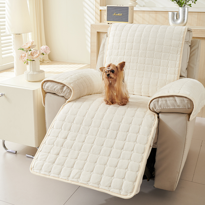 Modern Light Luxury Integrated Anti Slip Electric Lounge Chair Sofa Cushion Cover