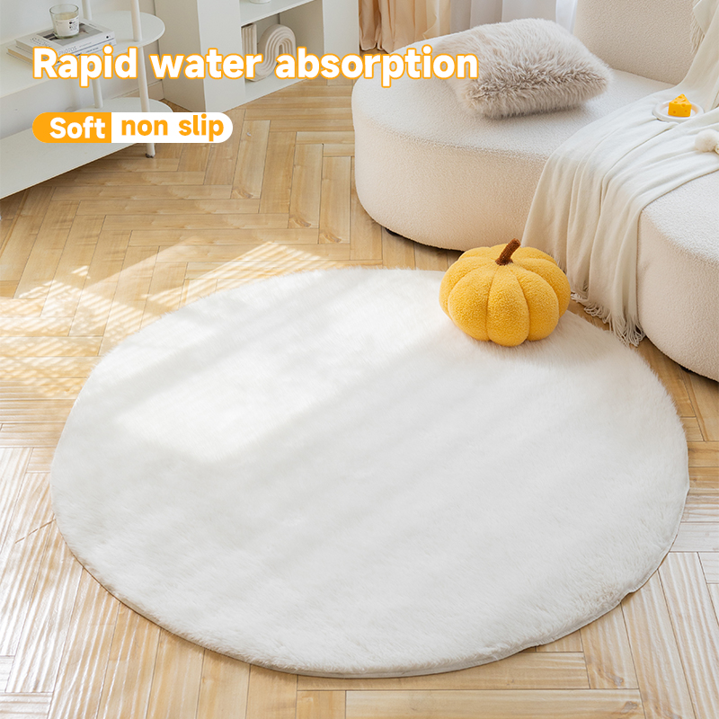 New Fashionable Kitchen and Bathroom Anti Slip Plush Floor Mat